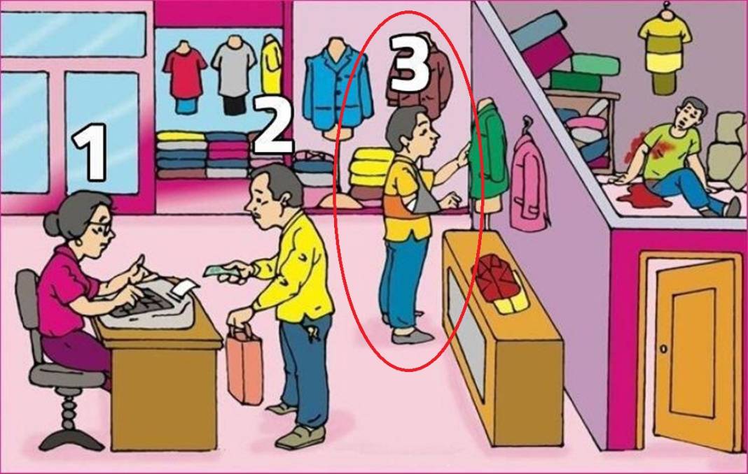 İnsanların yüzde 90'ı yanlış cevap veriyor! Resme bakın, katil kim? Yanıtı ayrıntıda saklı 13